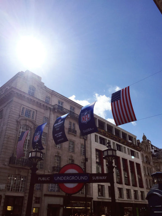 THE NFL & TOUR OF BRITAIN IN LONDON
