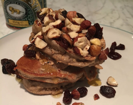 VANILLA PROTEIN PANCAKES
