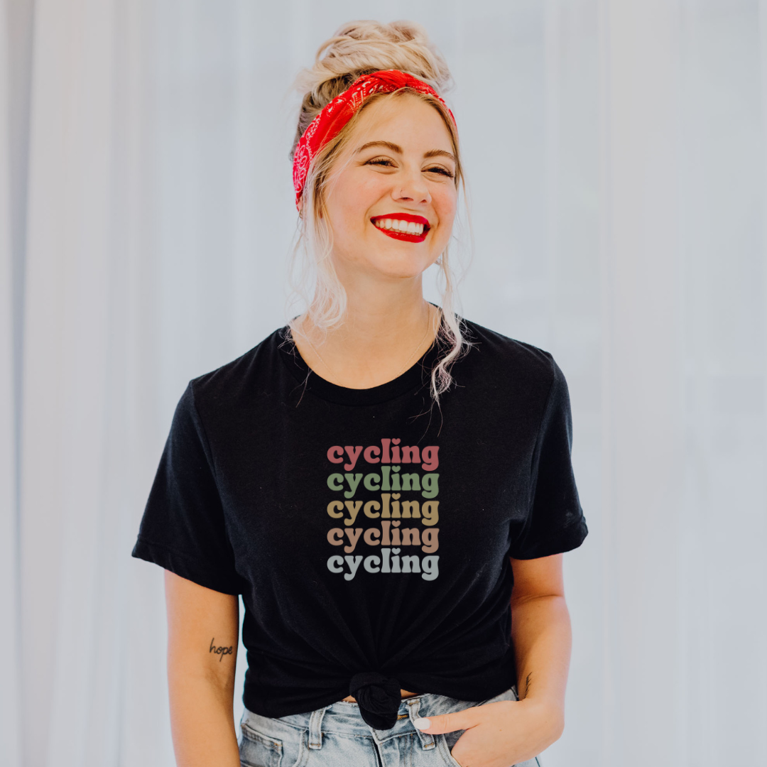 Retro Style Cycling T-Shirt