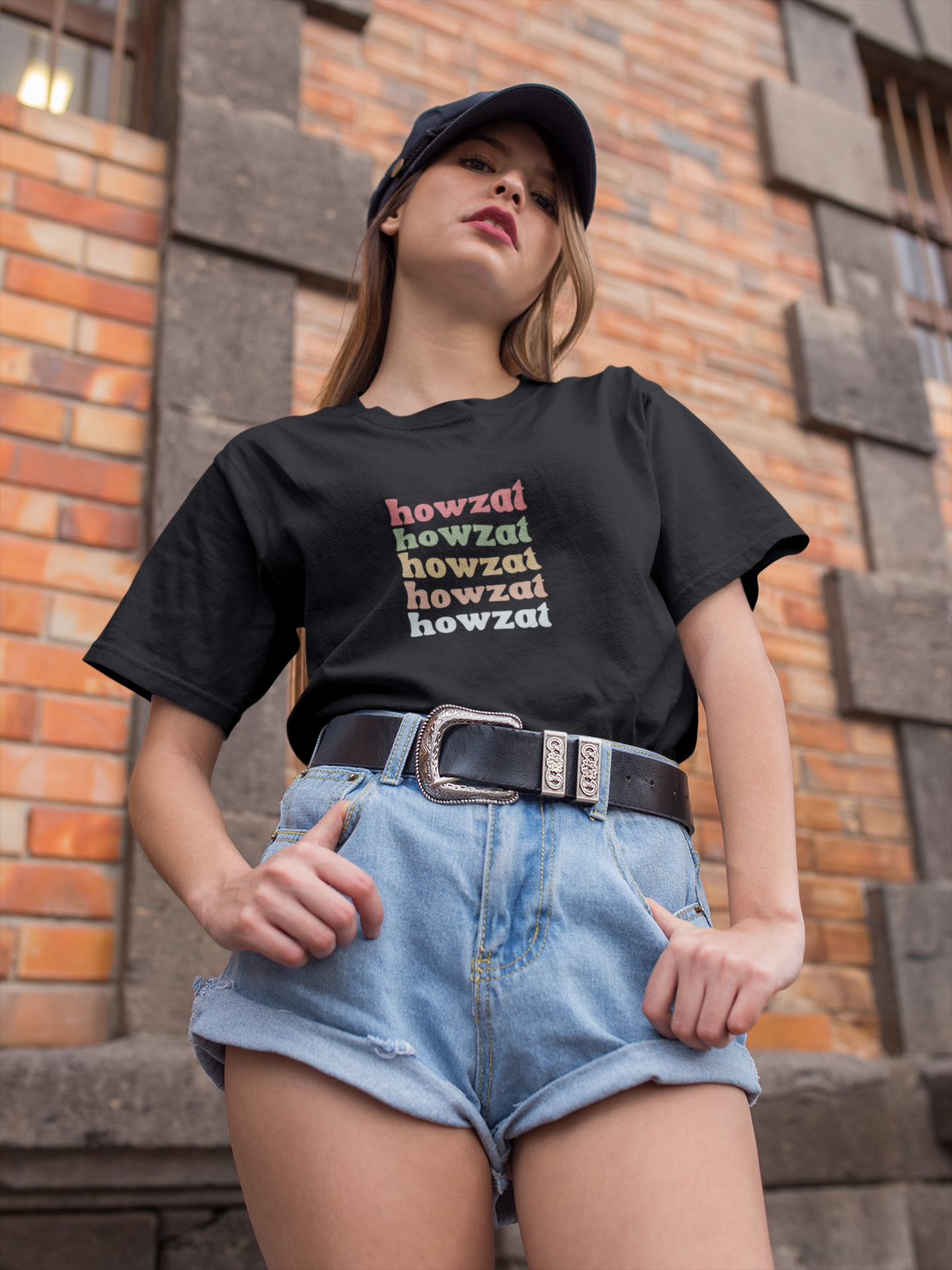 Howzat Retro Cricket Tshirt