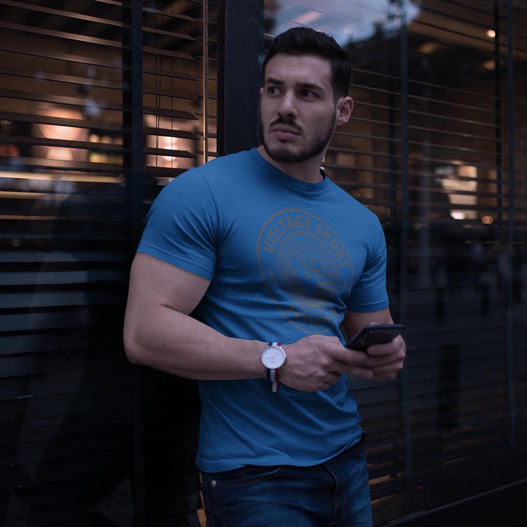 VOLTAGE SPORT FITNESS MEN'S T-SHIRT