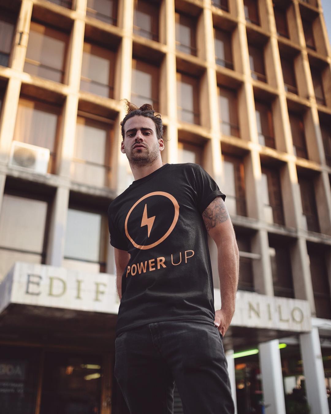 POWER UP MEN'S T-SHIRT