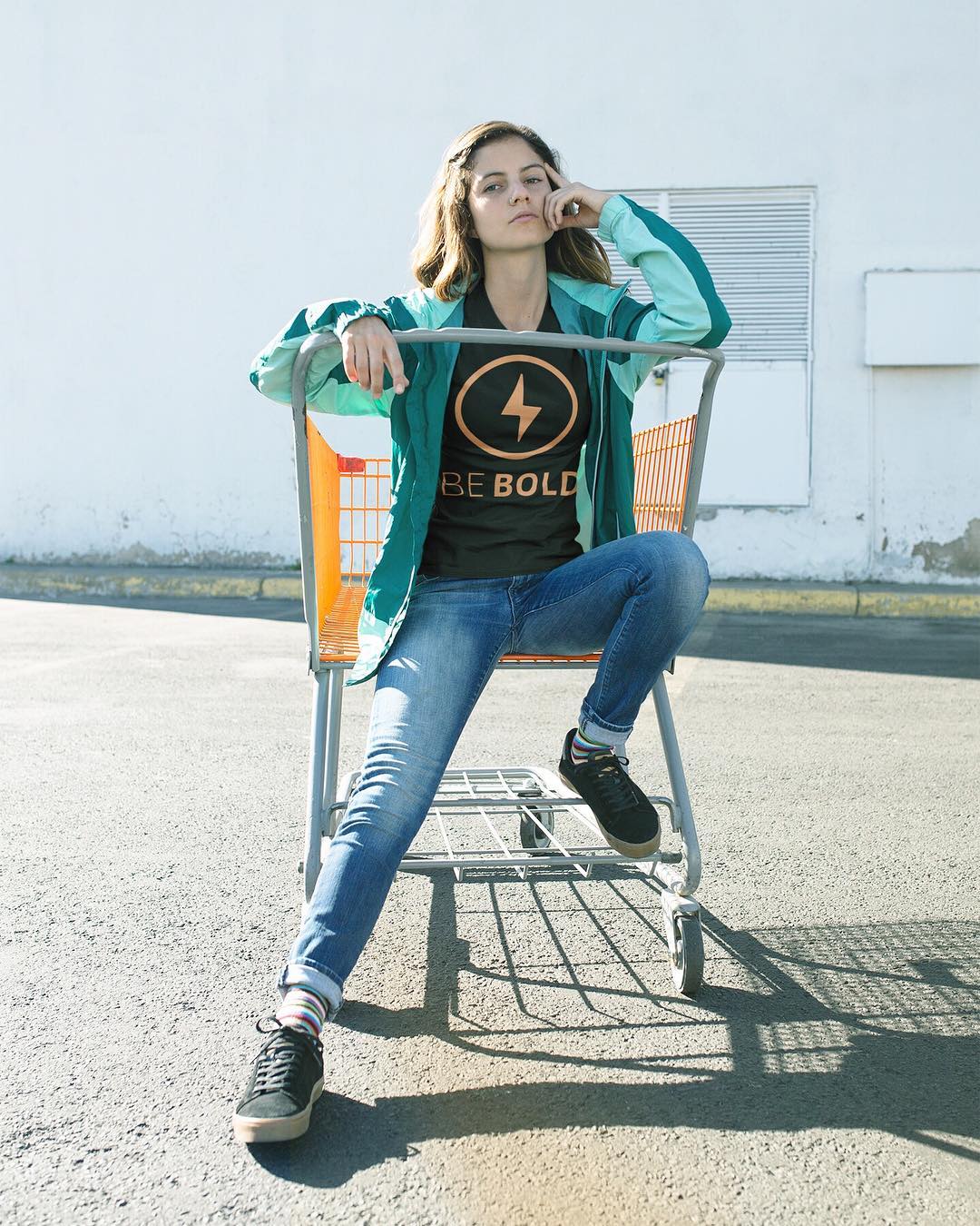 Women's Motivational t-shirt Be Bold