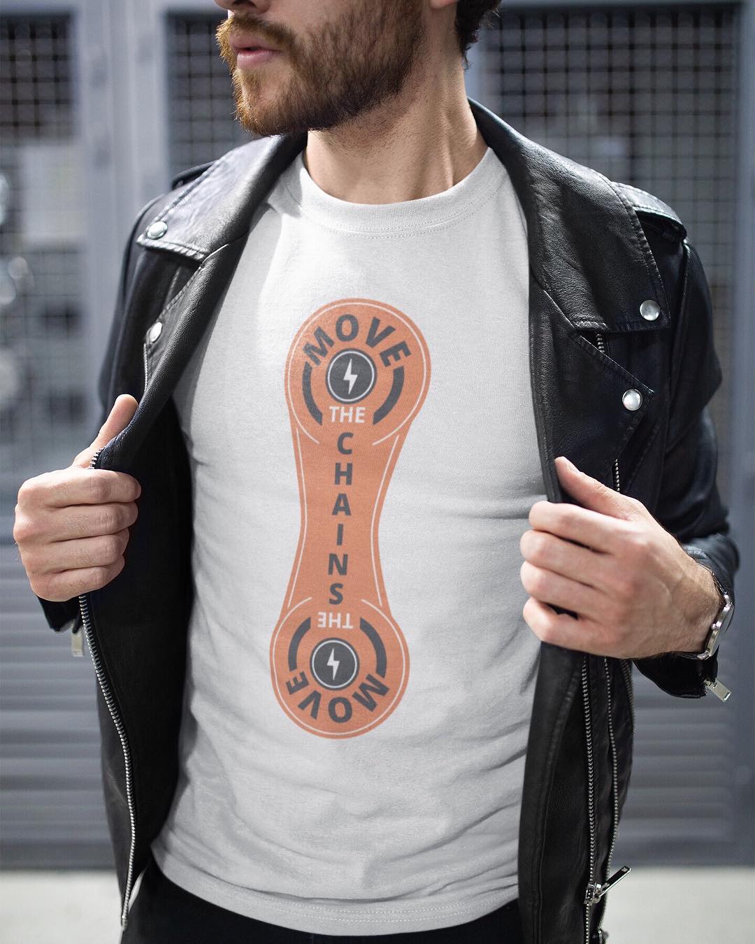 MOVE THE CHAINS MEN'S NFL T-SHIRT