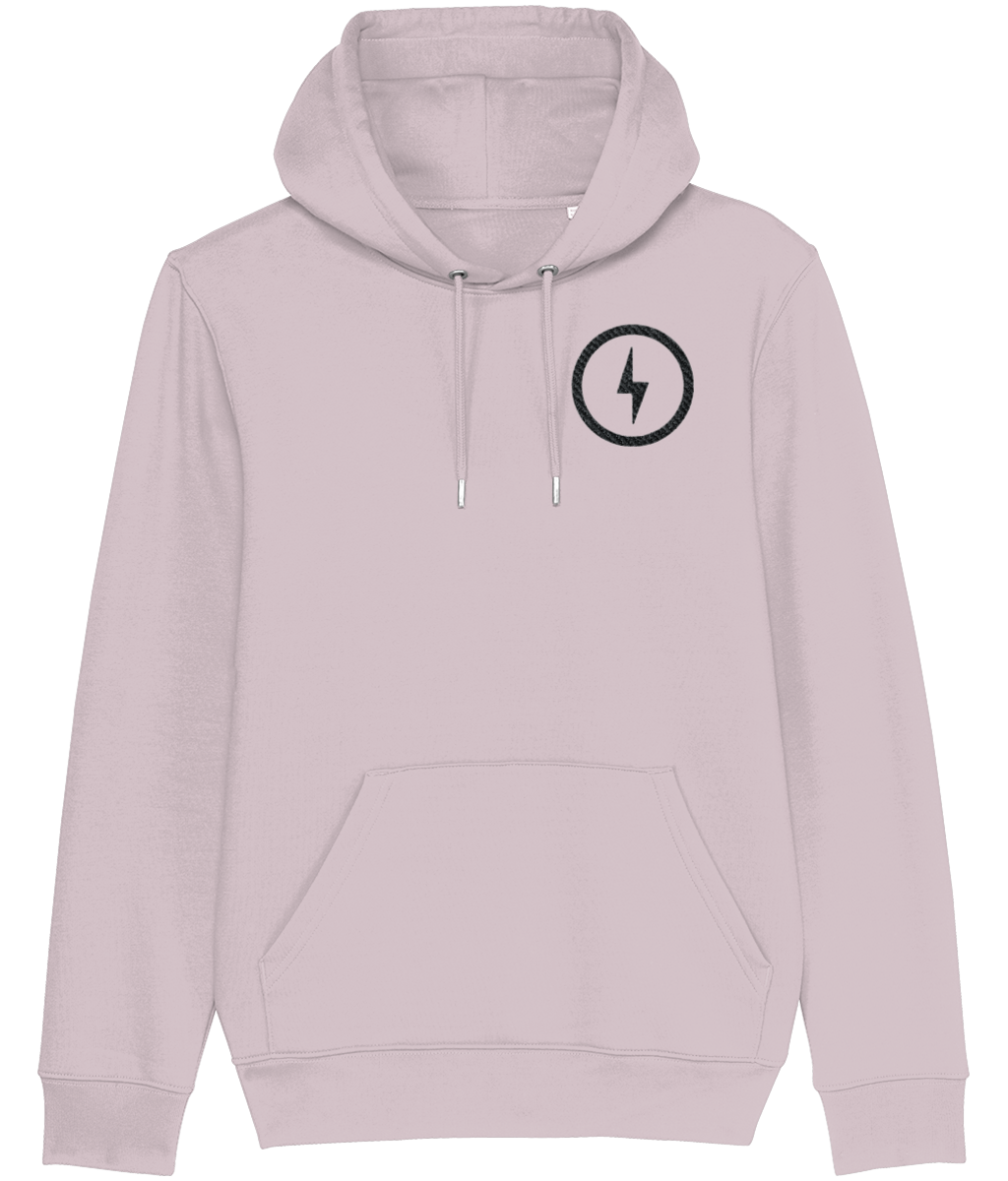 GREY BOLT UNISEX HOODIE