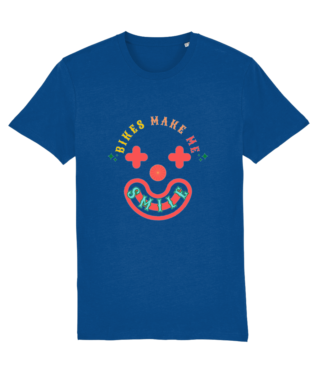 Bikes Make Me Smile Men's T-Shirt
