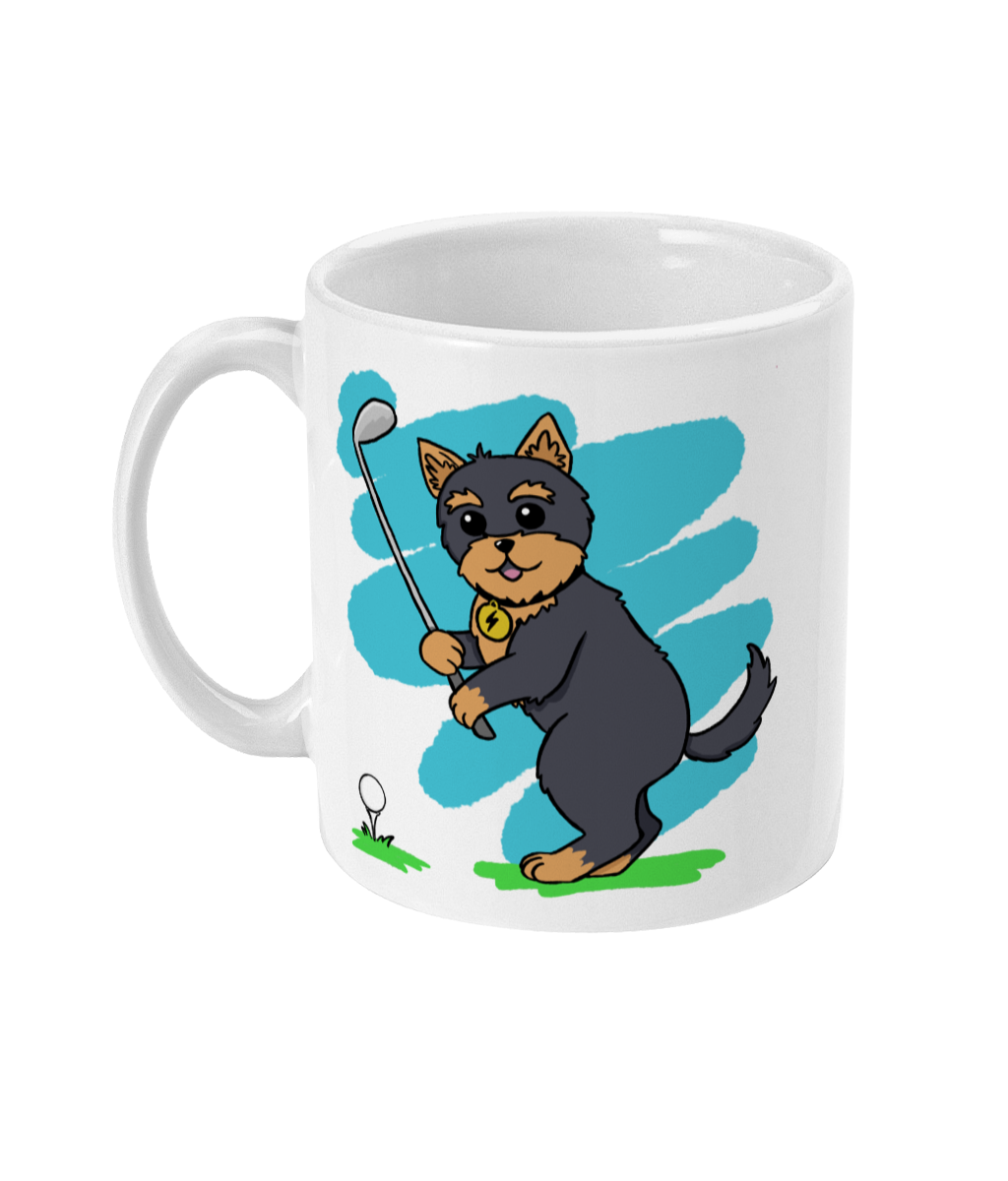 Yorkie Golf Mug