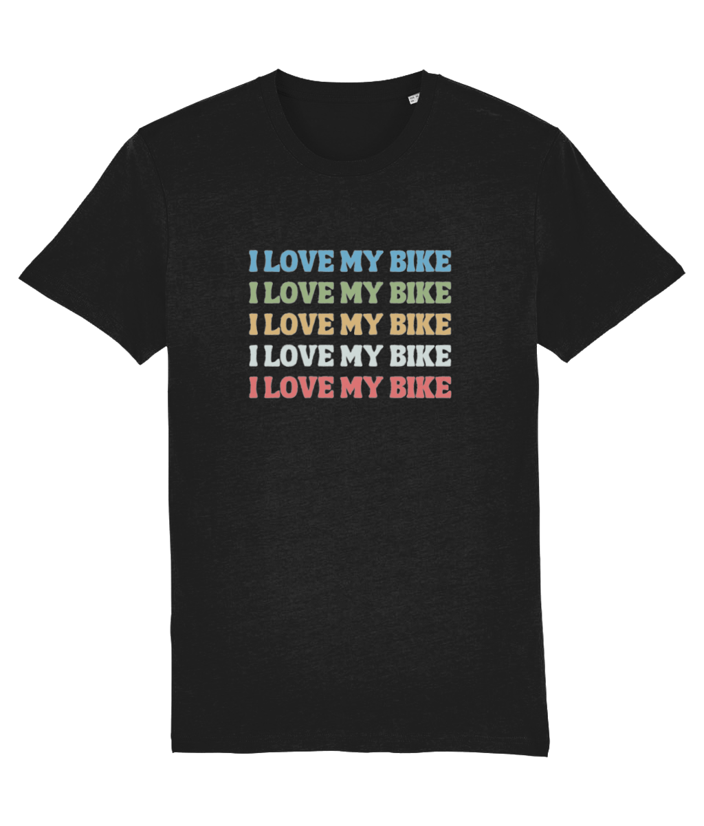 I Love My Bike Retro T-Shirt