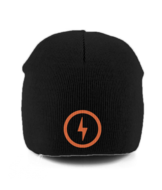 Bolt Pull-On Beanie (Orange)