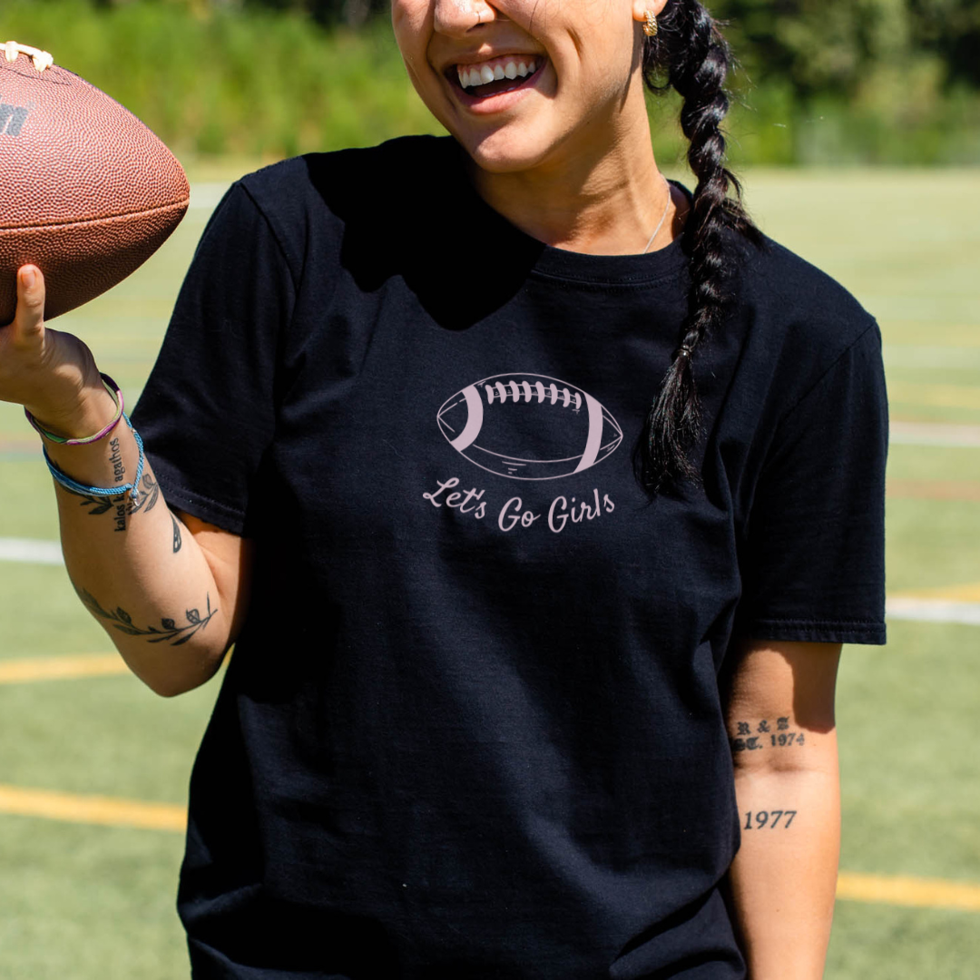 Let's Go Girls American Football T-Shirt