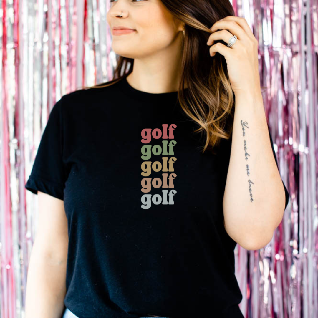 Women Golf Tshirt