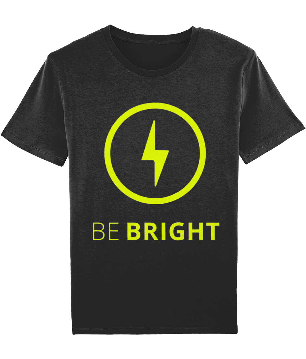 Men's Motivational t-shirt Be Bright