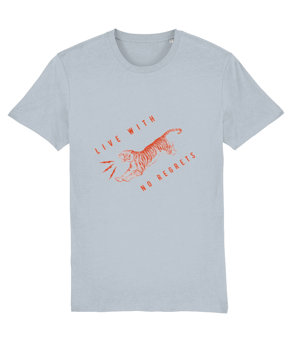Live with no regrets men's t-shirt
