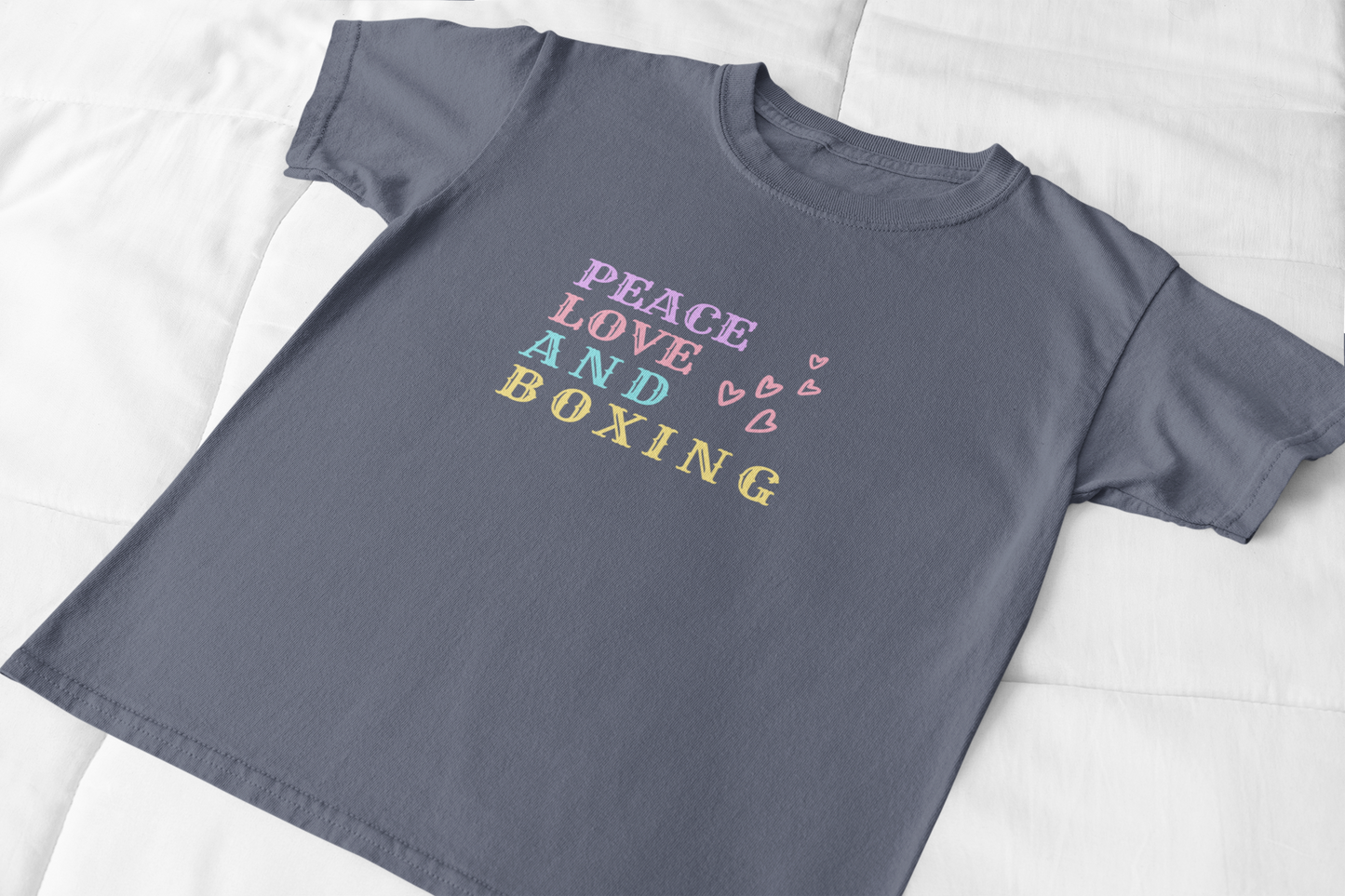 Peace Love And Boxing T-Shirt