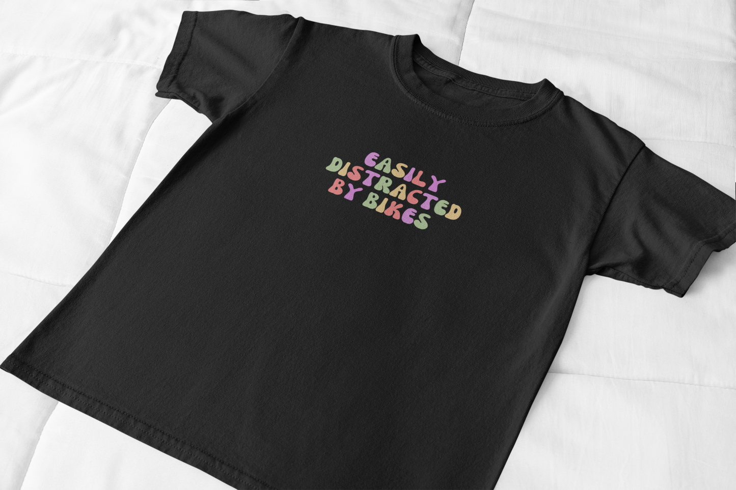 Easily Distracted by Bikes T-Shirt