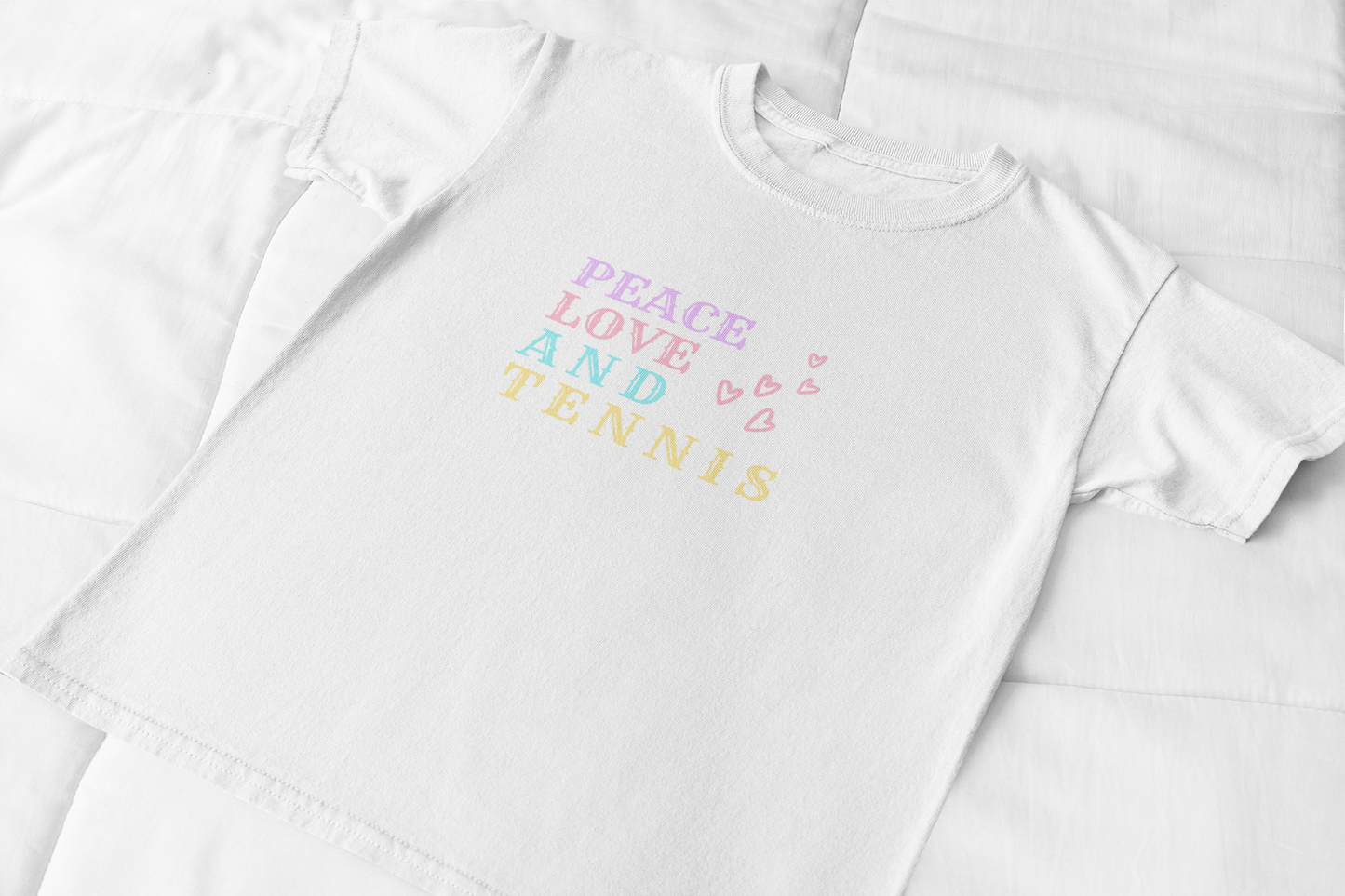 Peace Love And Tennis T-Shirt