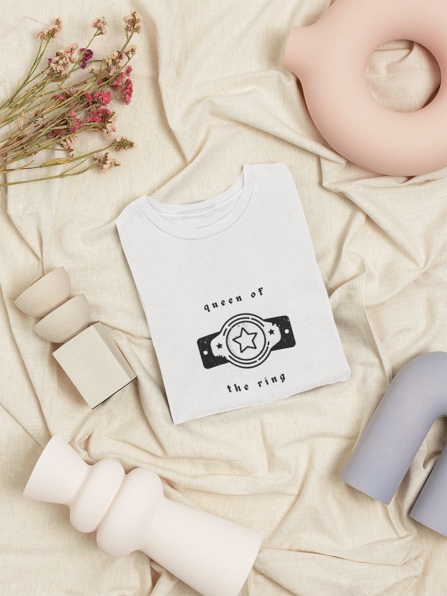 Queen Of The Ring Boxing T-Shirt