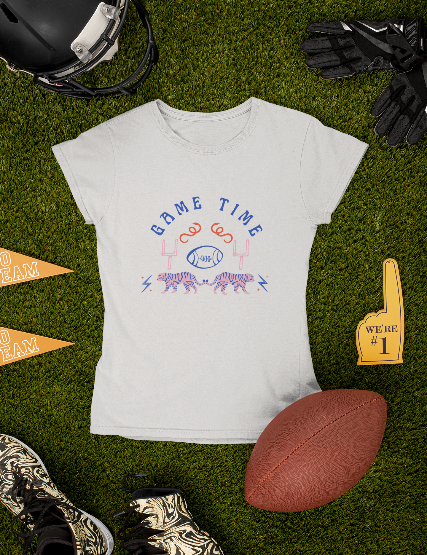 Game Time Tiger Womens TShirt
