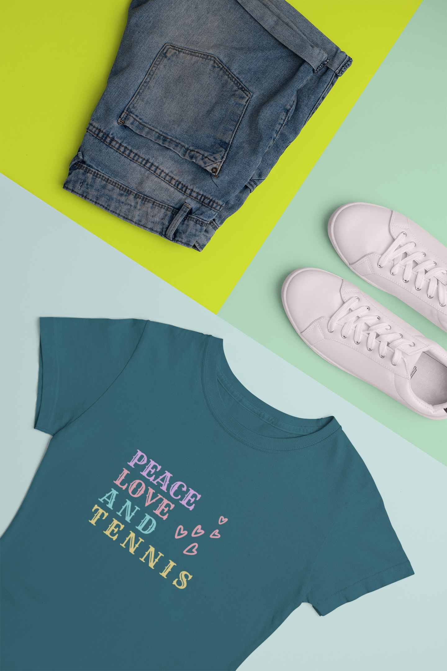 Peace Love And Tennis Women's T-Shirt