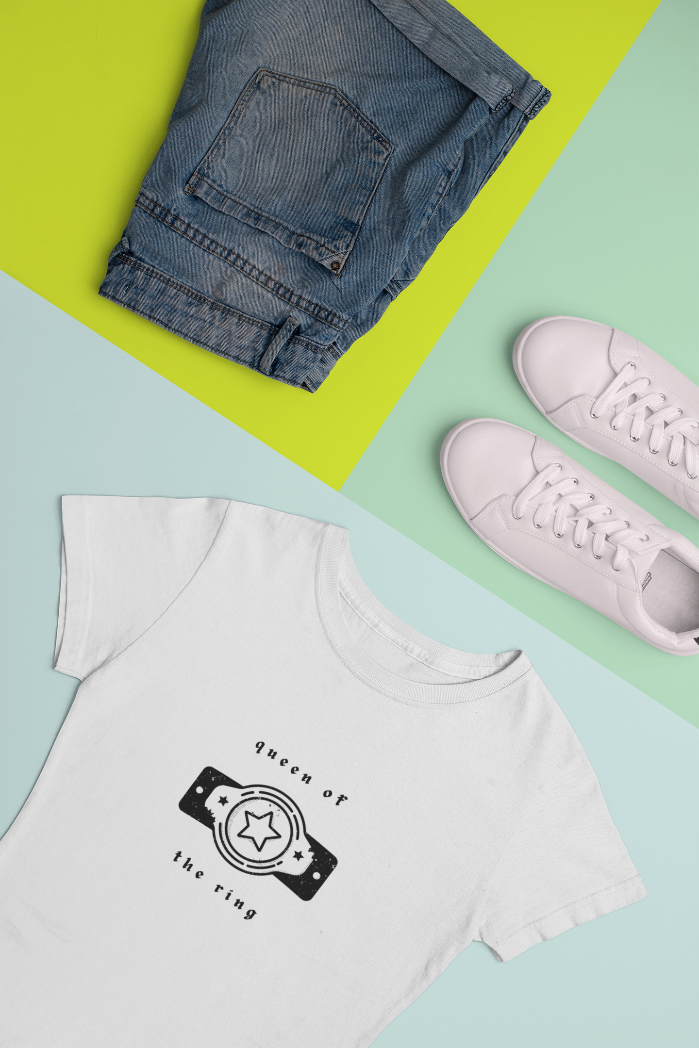 Queen Of The Ring Boxing T-Shirt