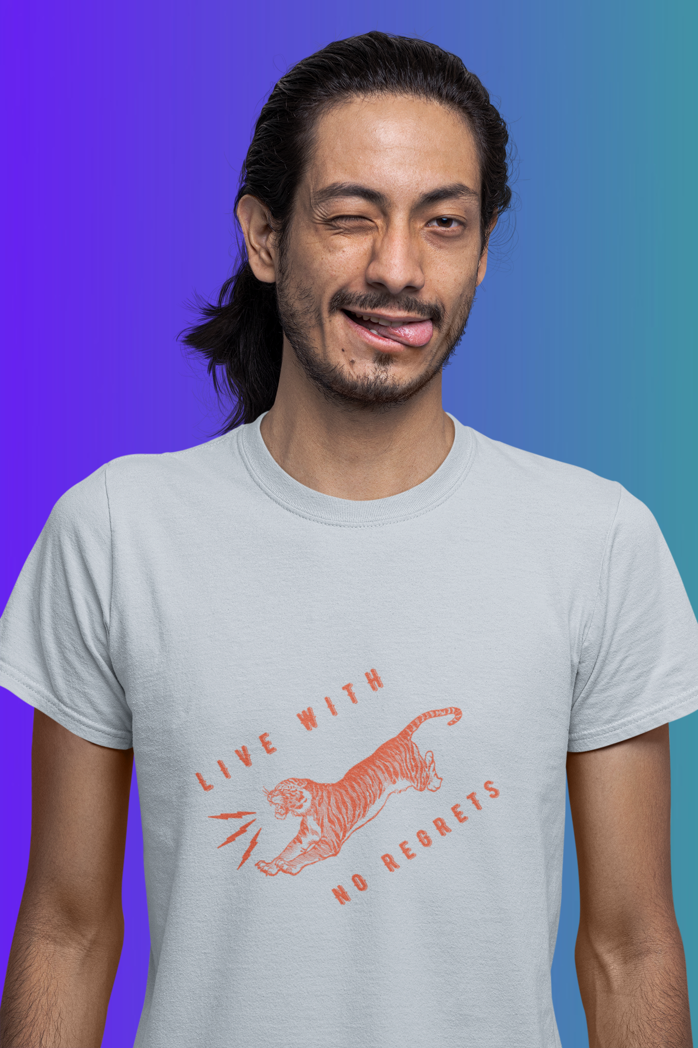 Live with no regrets men's t-shirt