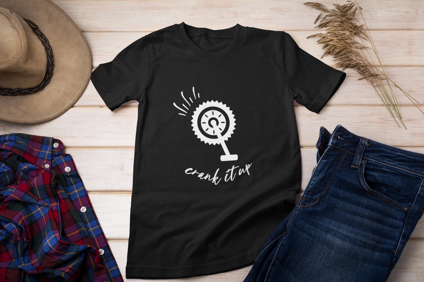 Crank It Up Cycling T-Shirt