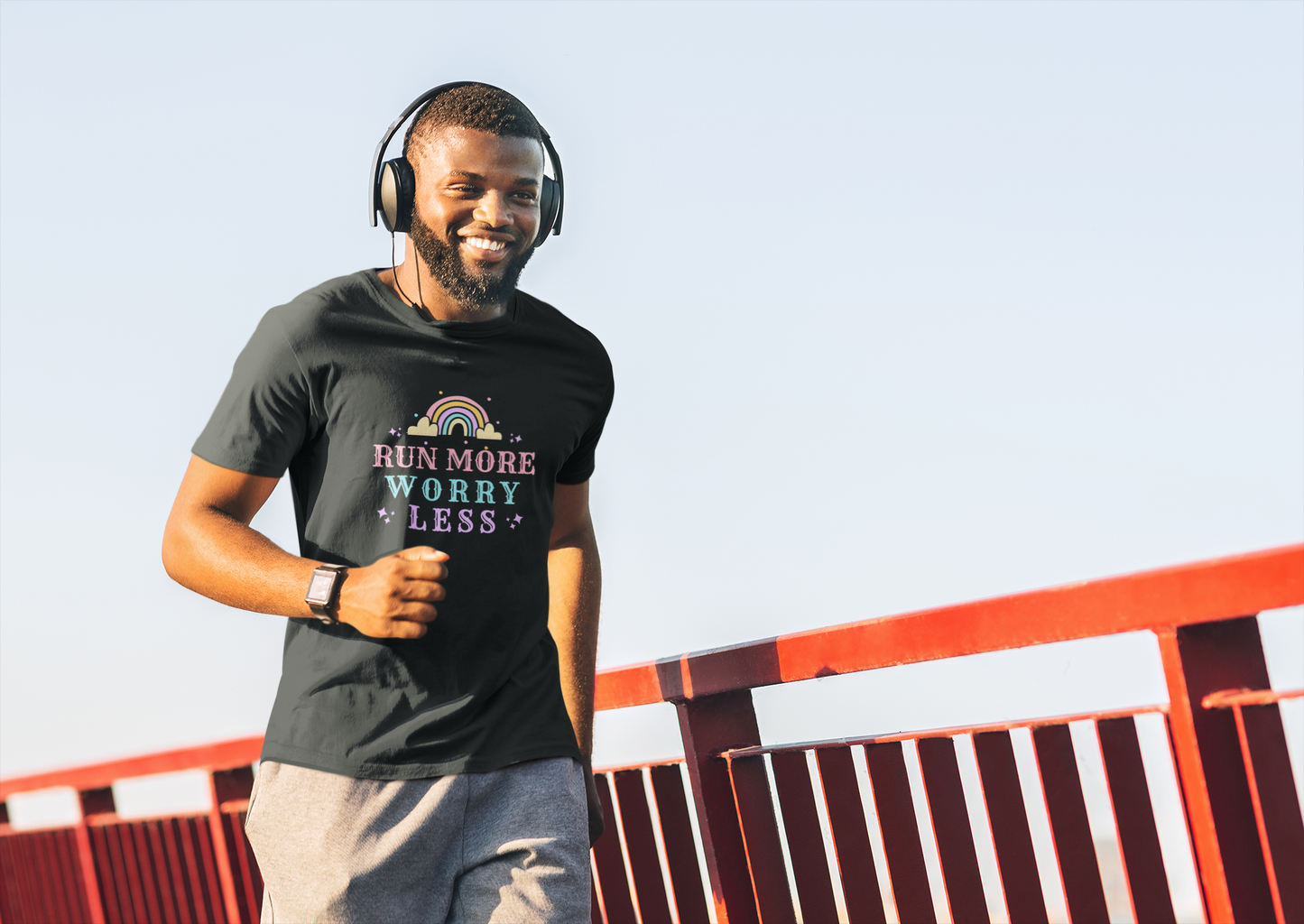 Run More Worry Less Running T-Shirt