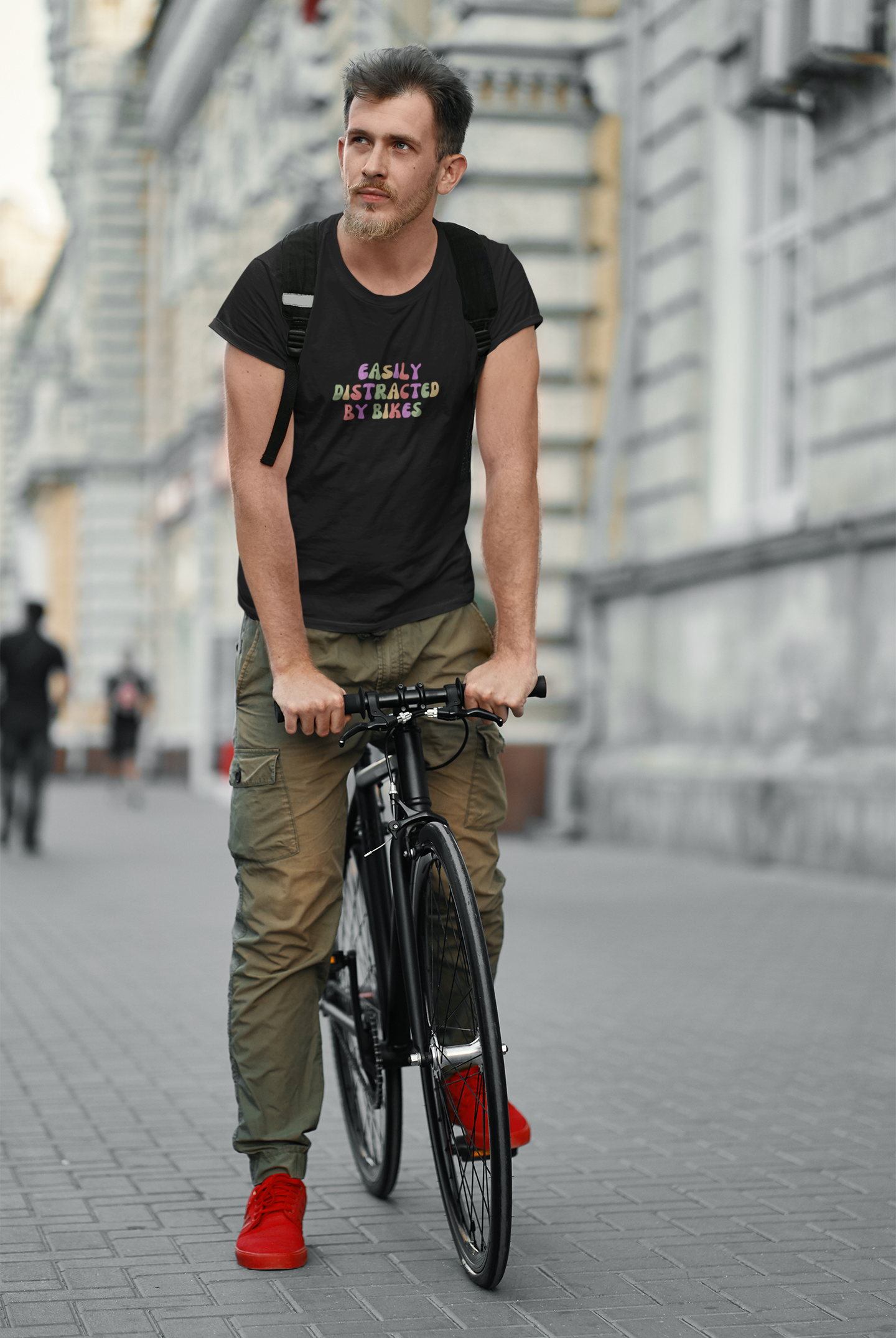 Easily Distracted by Bikes T-Shirt