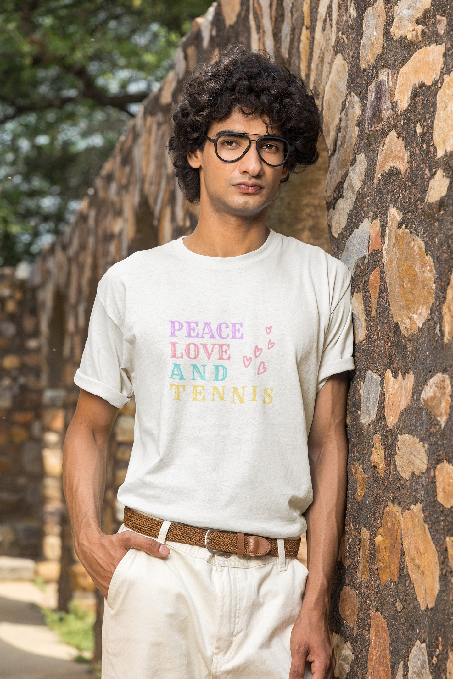 Peace Love And Tennis T-Shirt