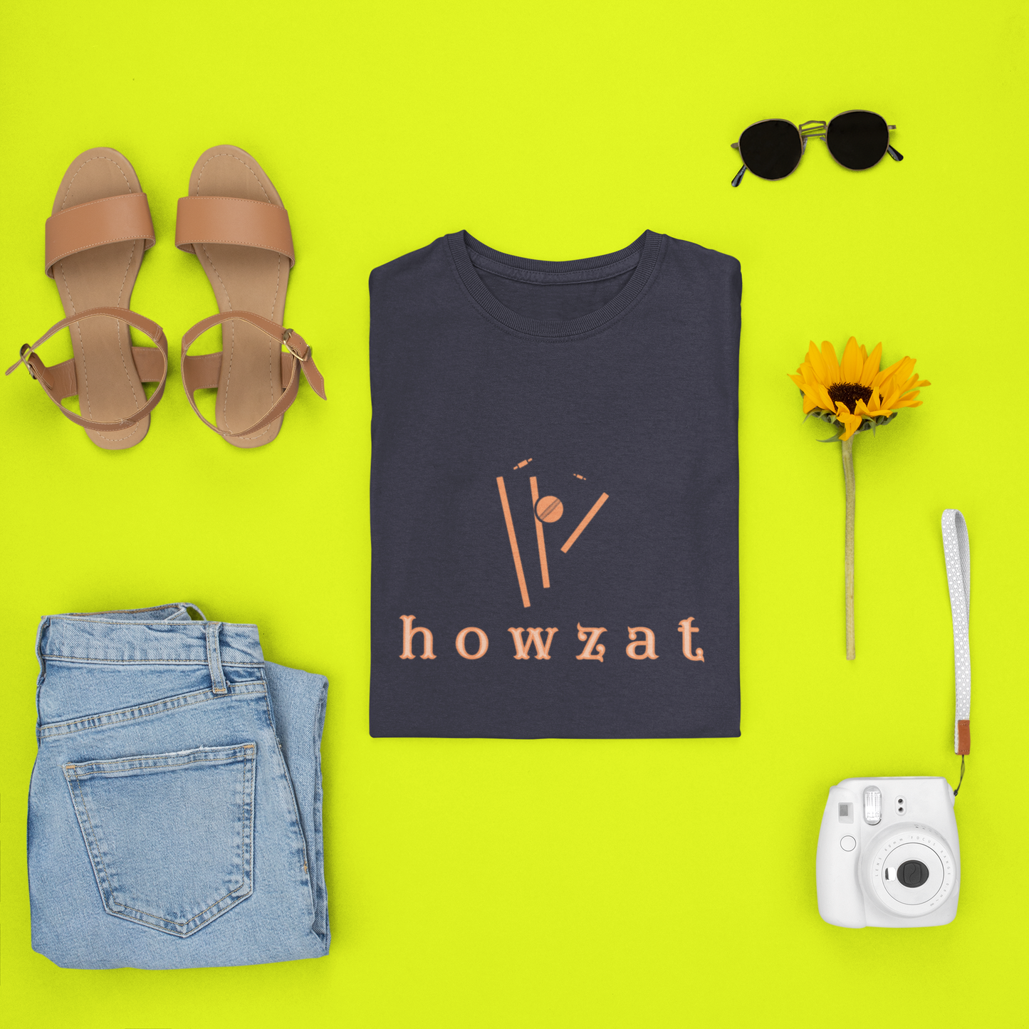 Howzat cricket tshirt