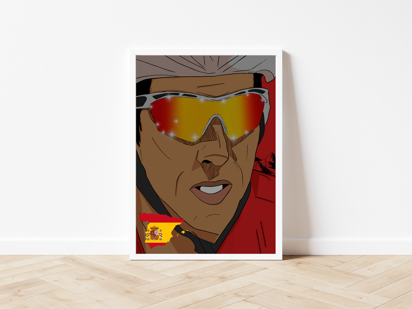 Grand Tour Spain Cycling Poster Print