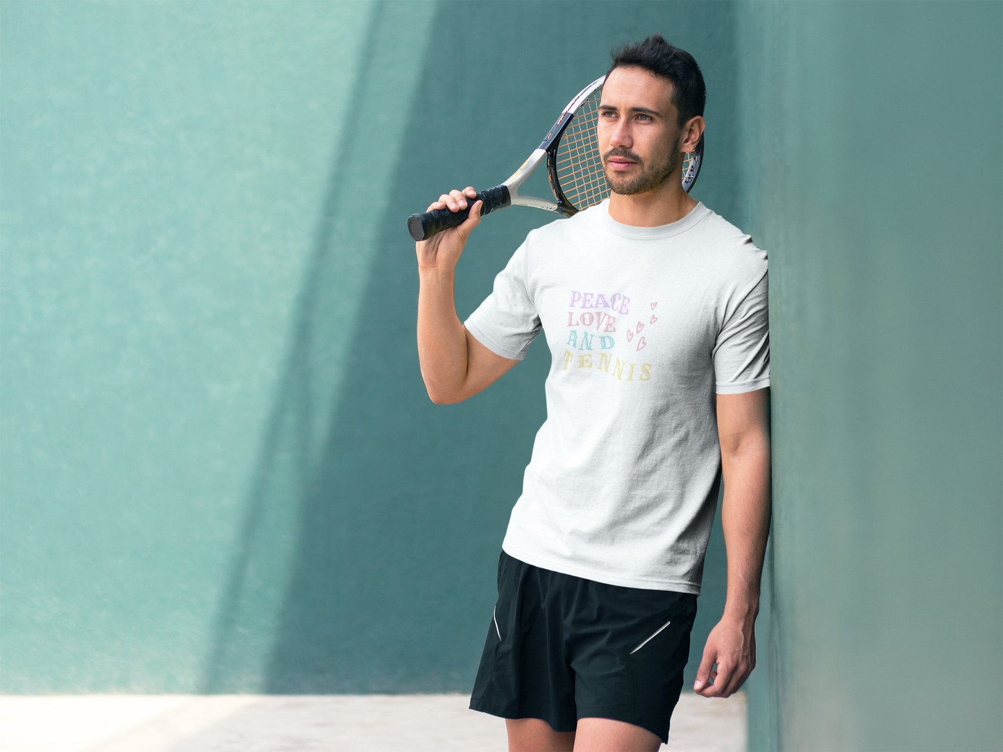 Peace Love And Tennis T-Shirt