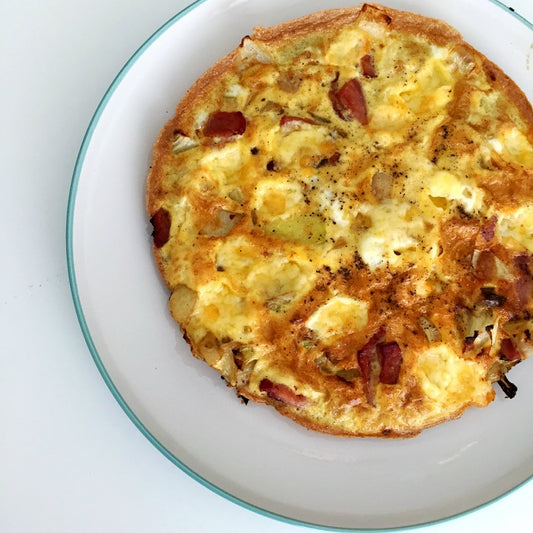BACON AND CHEDDAR FRITATTA