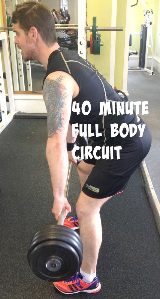 A 40 MINUTE FULL BODY CIRCUIT