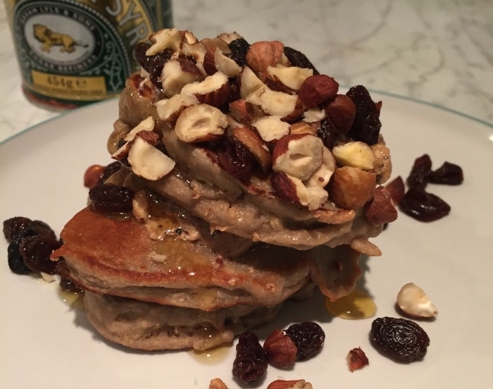 VANILLA PROTEIN PANCAKES
