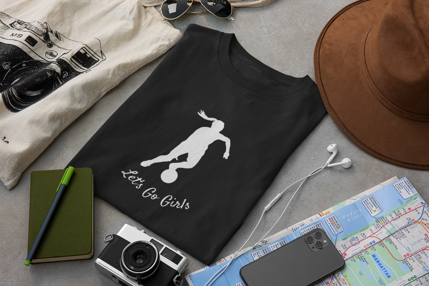 Let's Go Girls Football Tshirt
