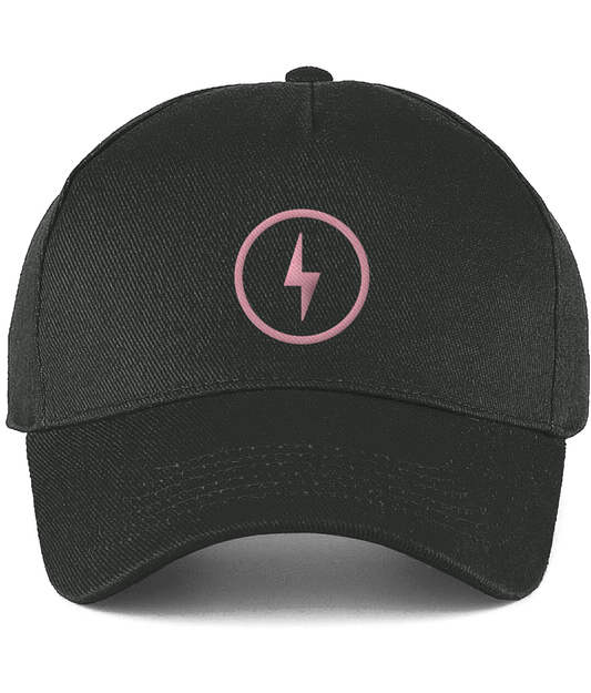 Pink Bolt Baseball Cap