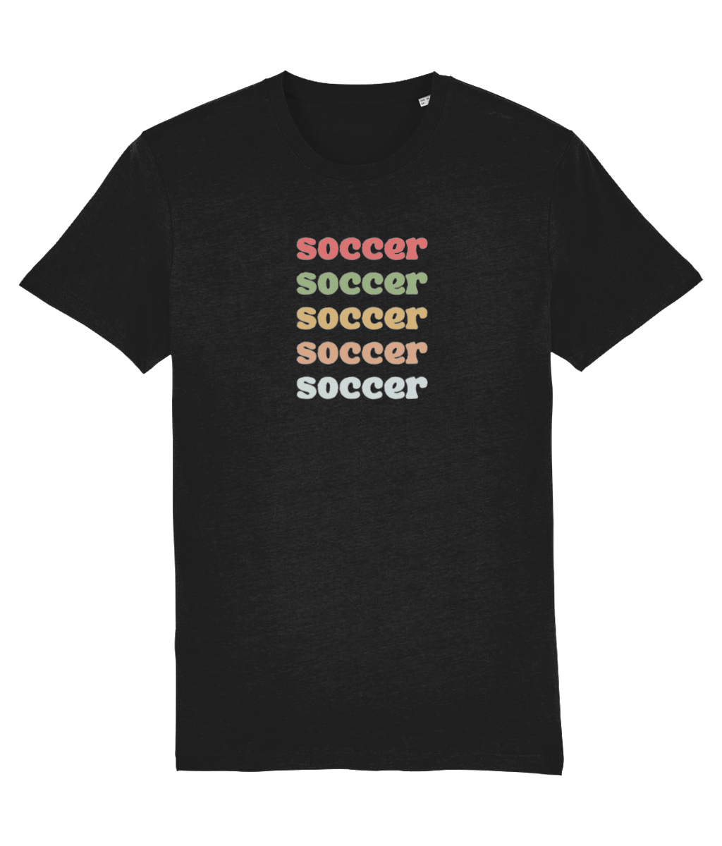 Retro Style Soccer T-Shirt