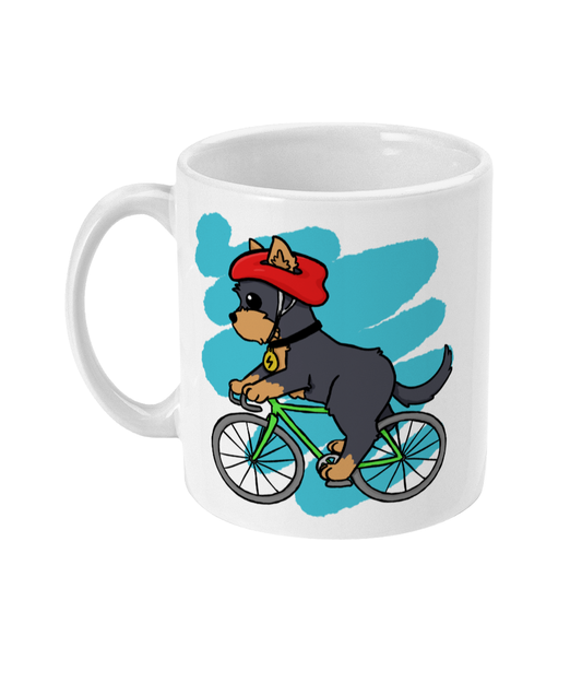 Yorkie Cycling Mug