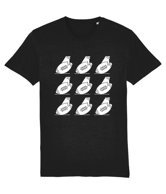 Multiple American Football T-Shirt