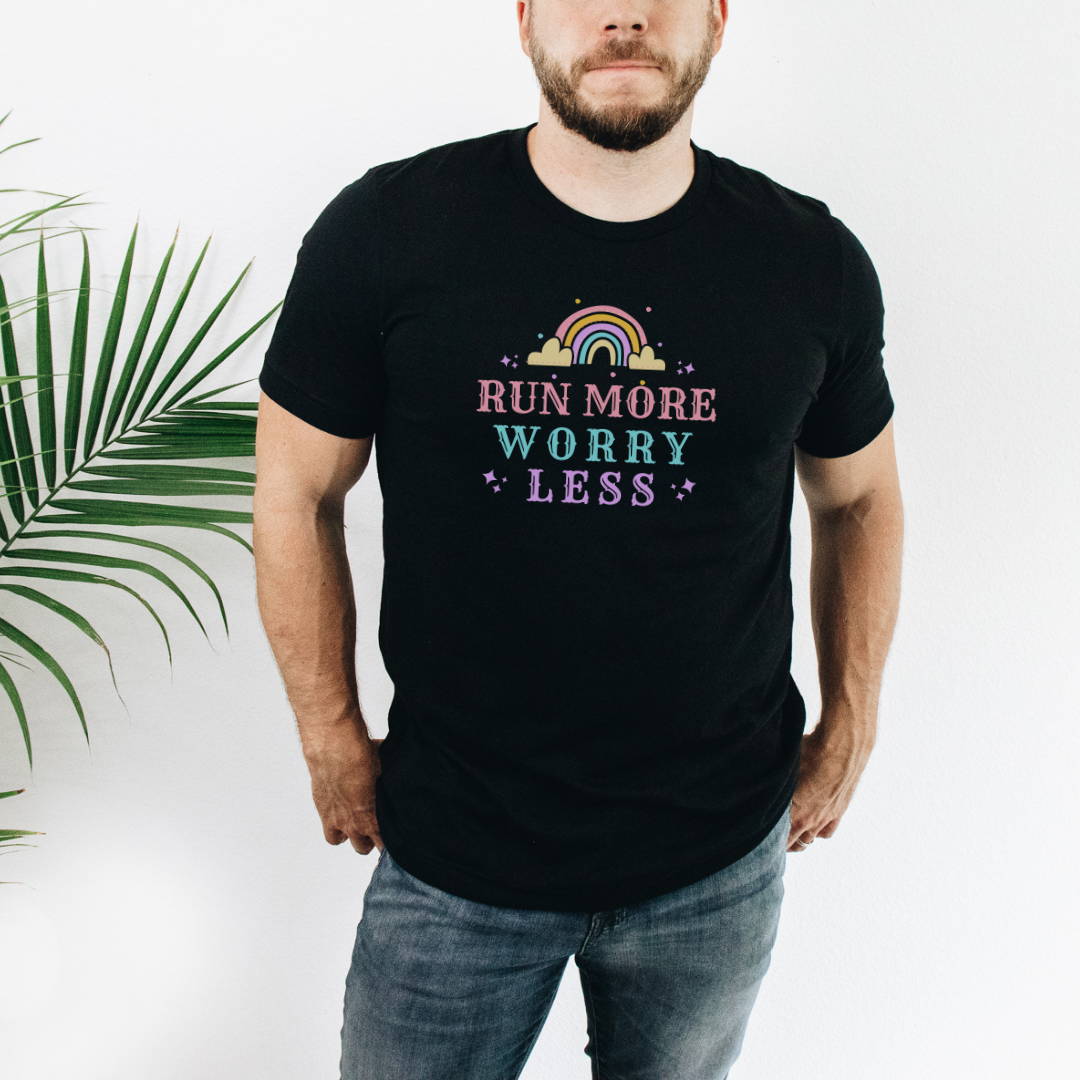 Run More Worry Less Running T-Shirt