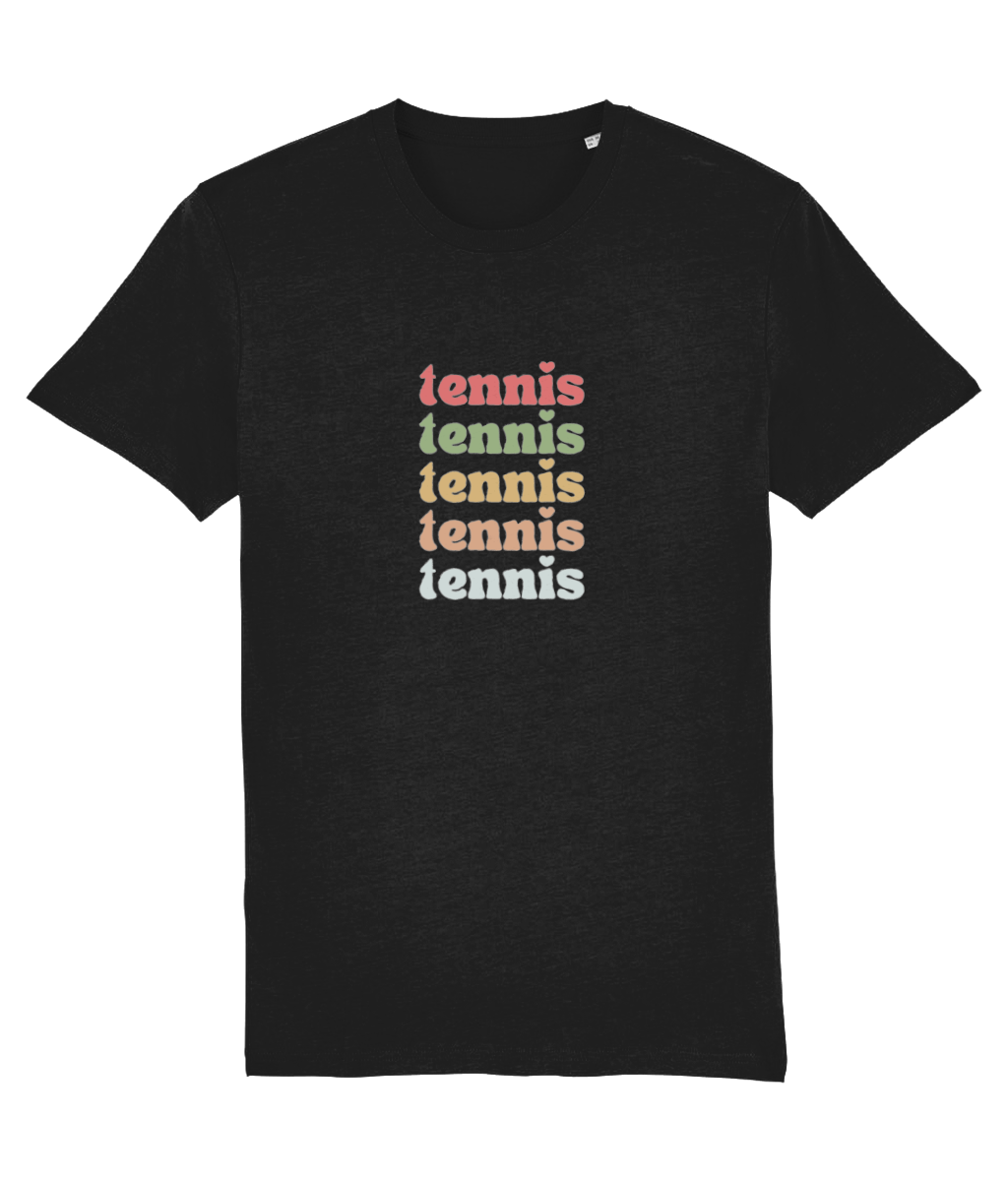 Retro Style Tennis T-Shirt