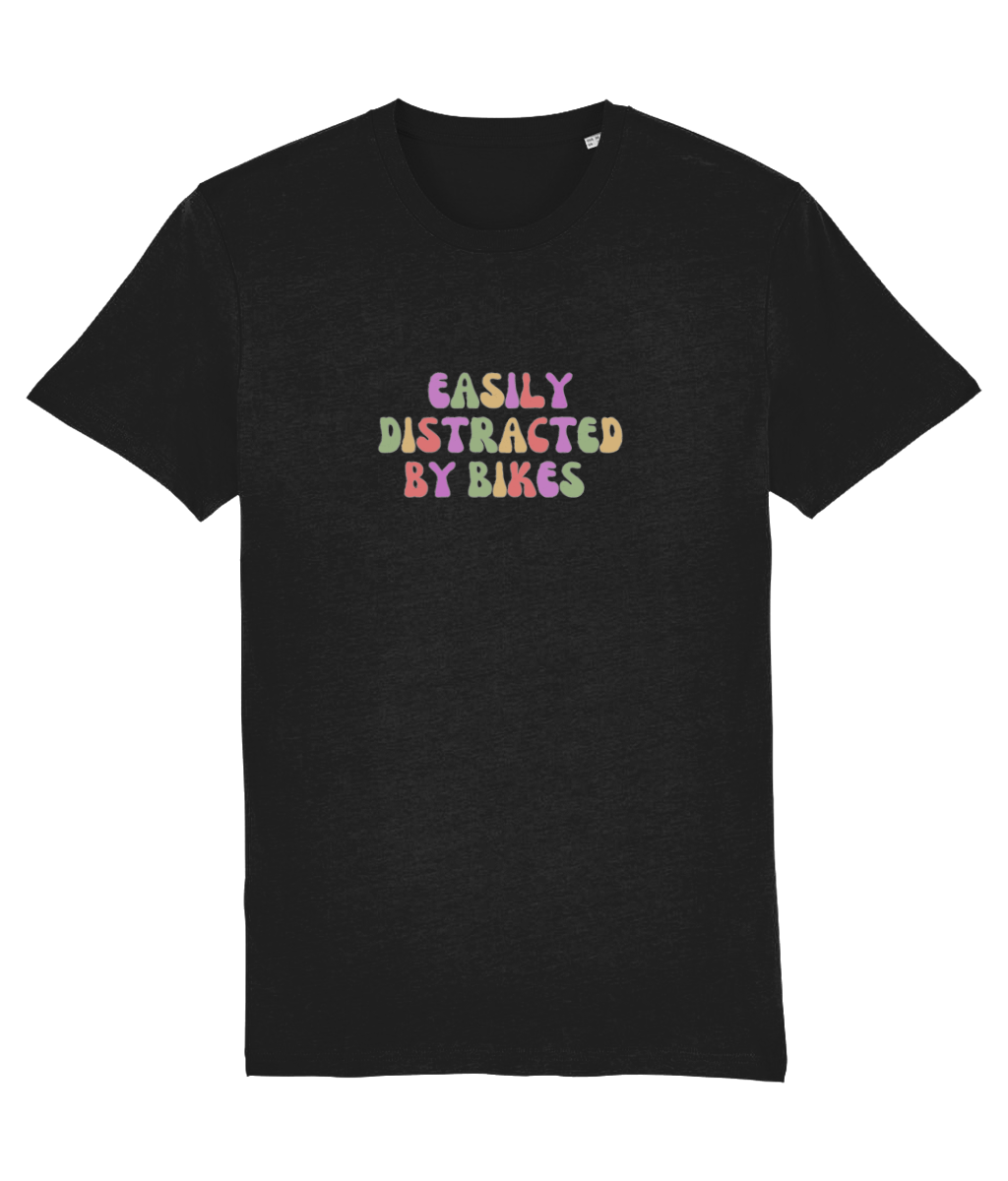 Easily Distracted by Bikes T-Shirt