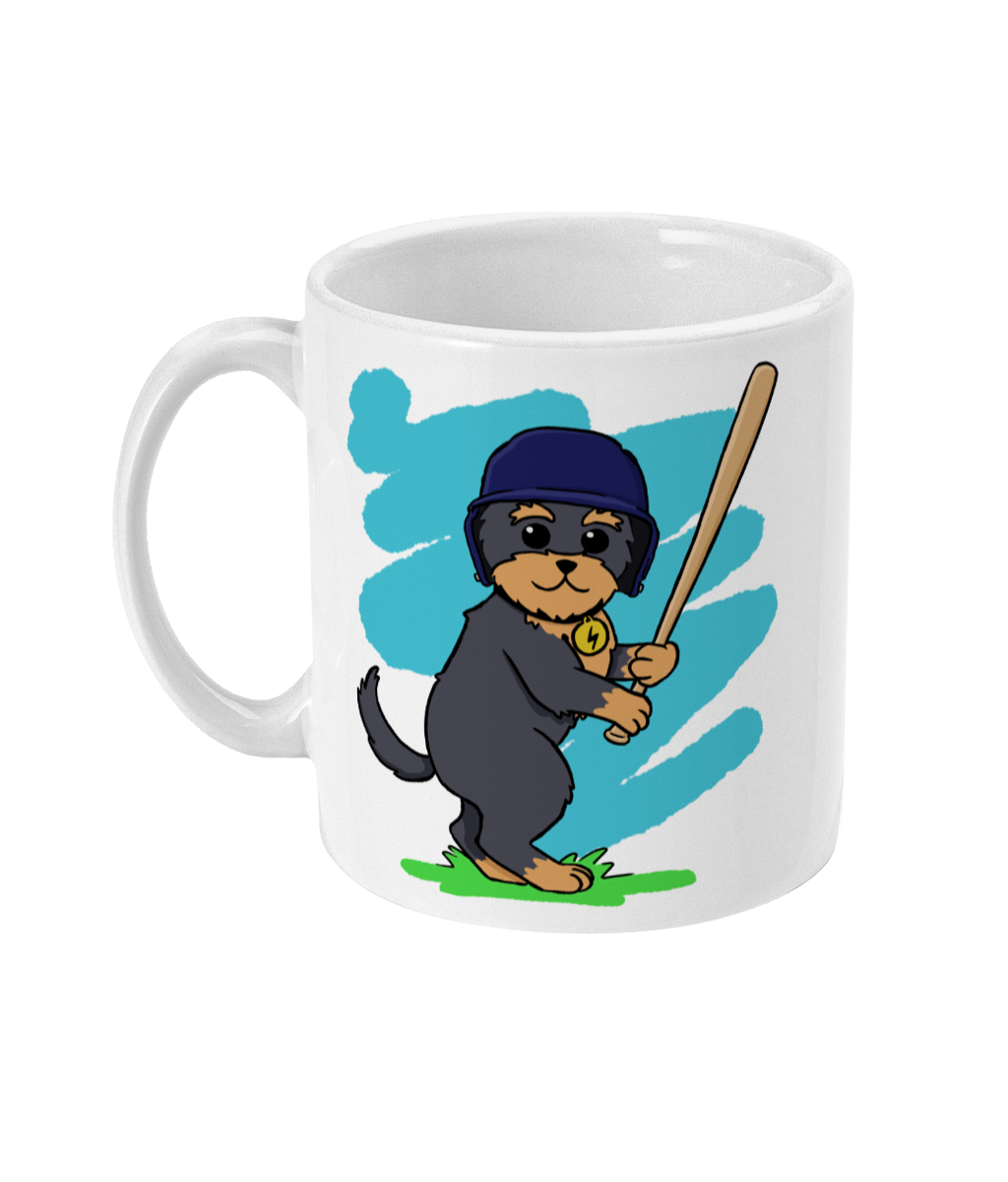 Yorkie Baseball Mug