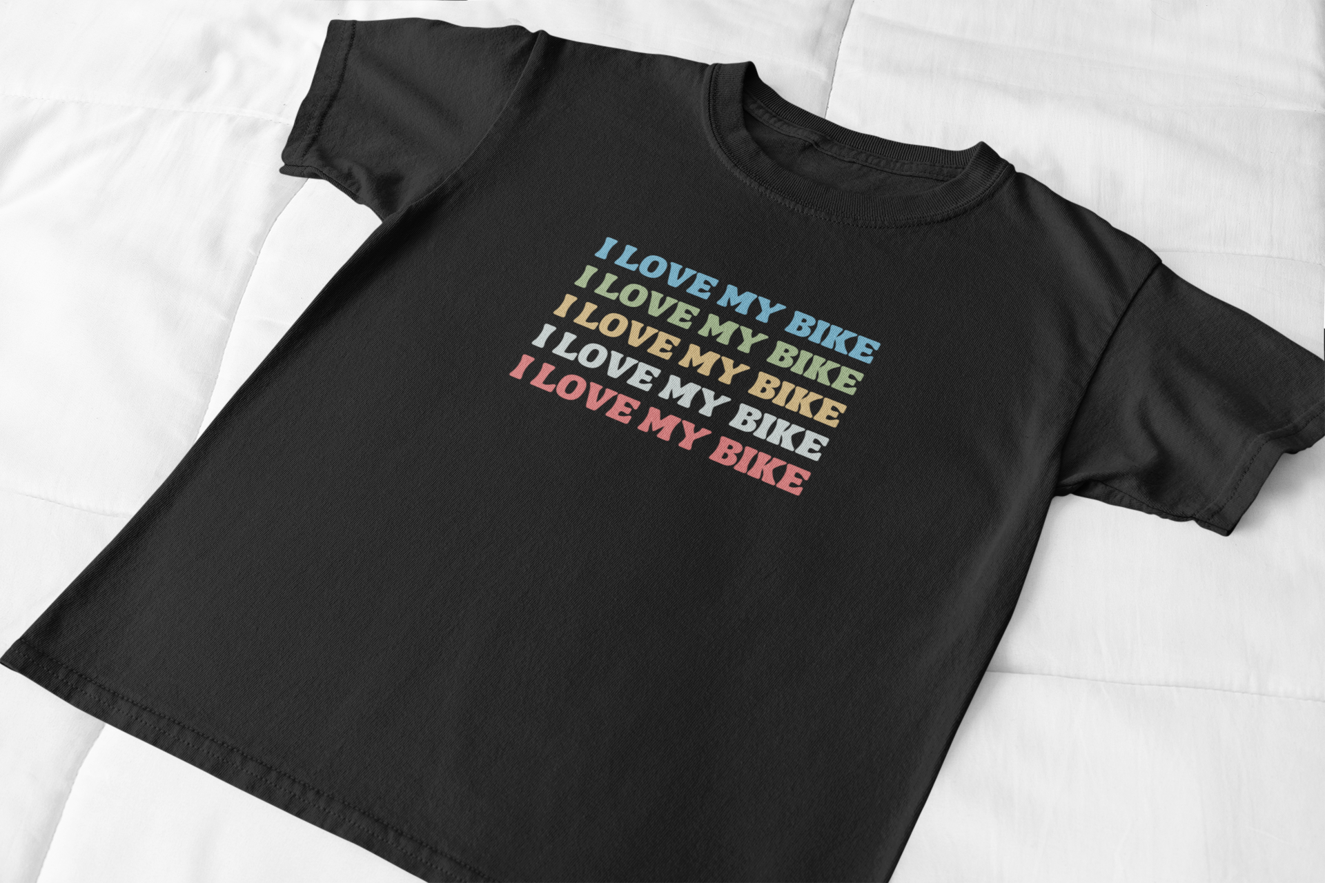 I Love My Bike Retro T-Shirt