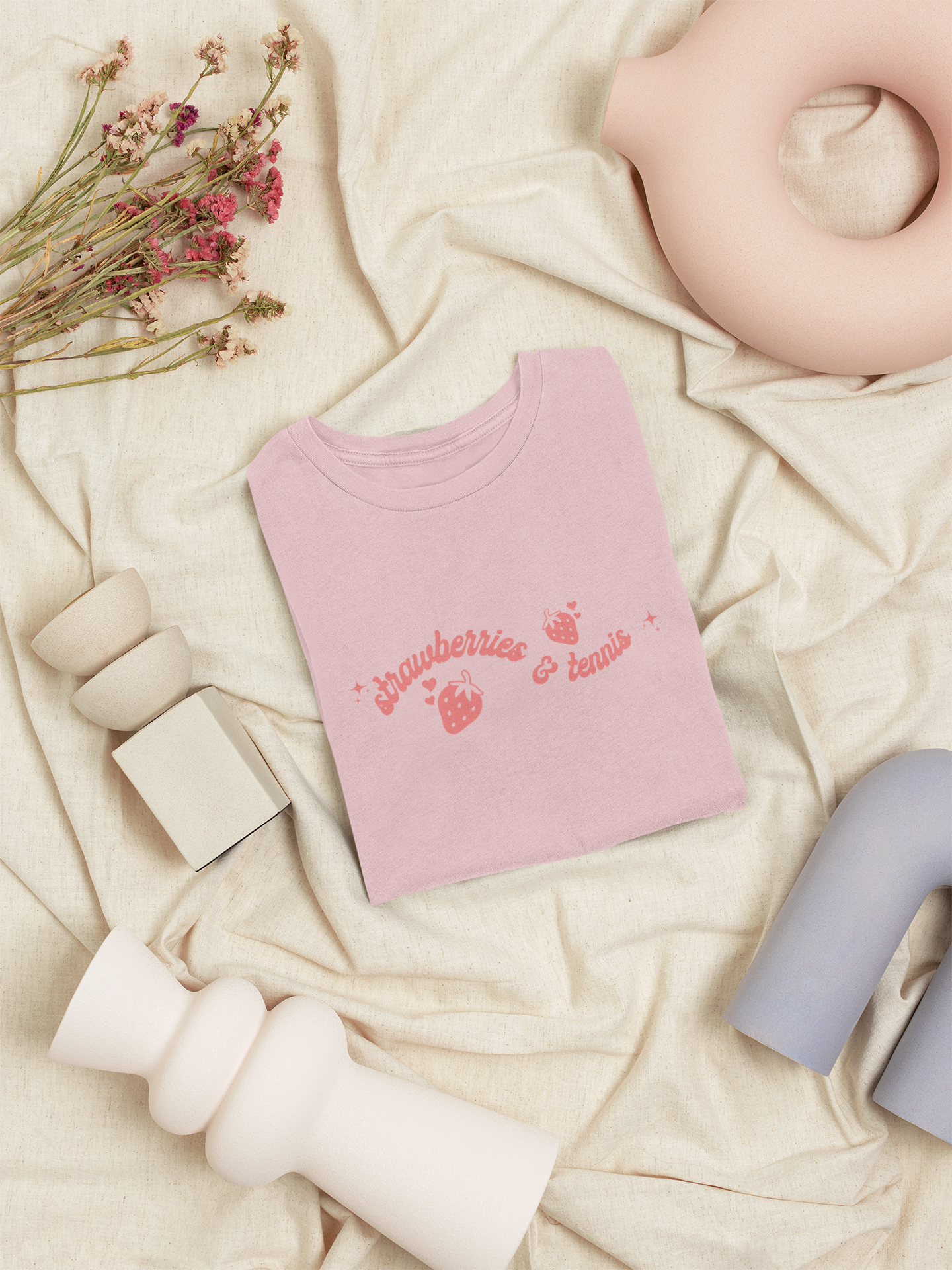 Strawberries And Tennis Women's T-Shirt