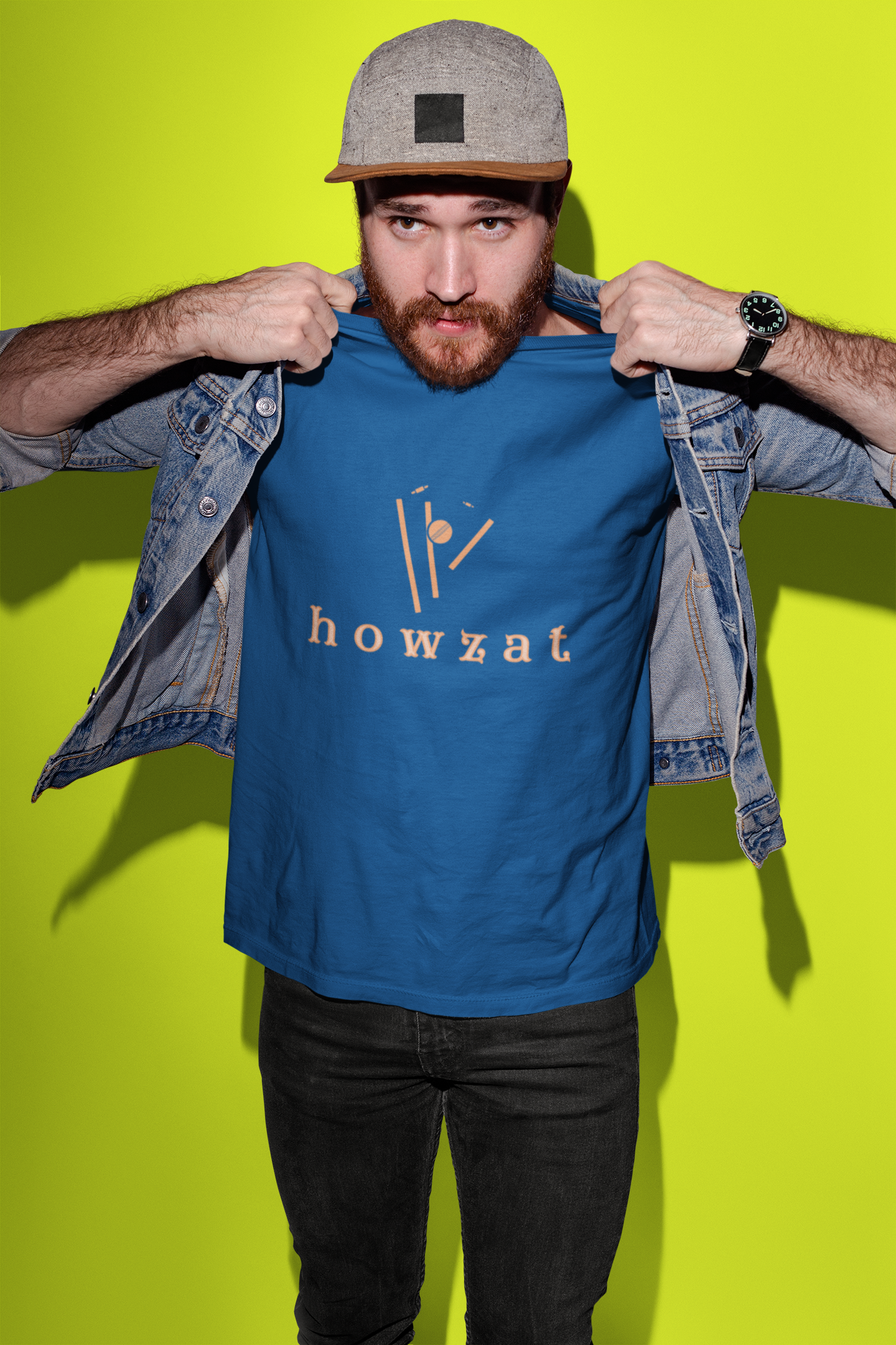 Howzat Cricket Saying Tshirt