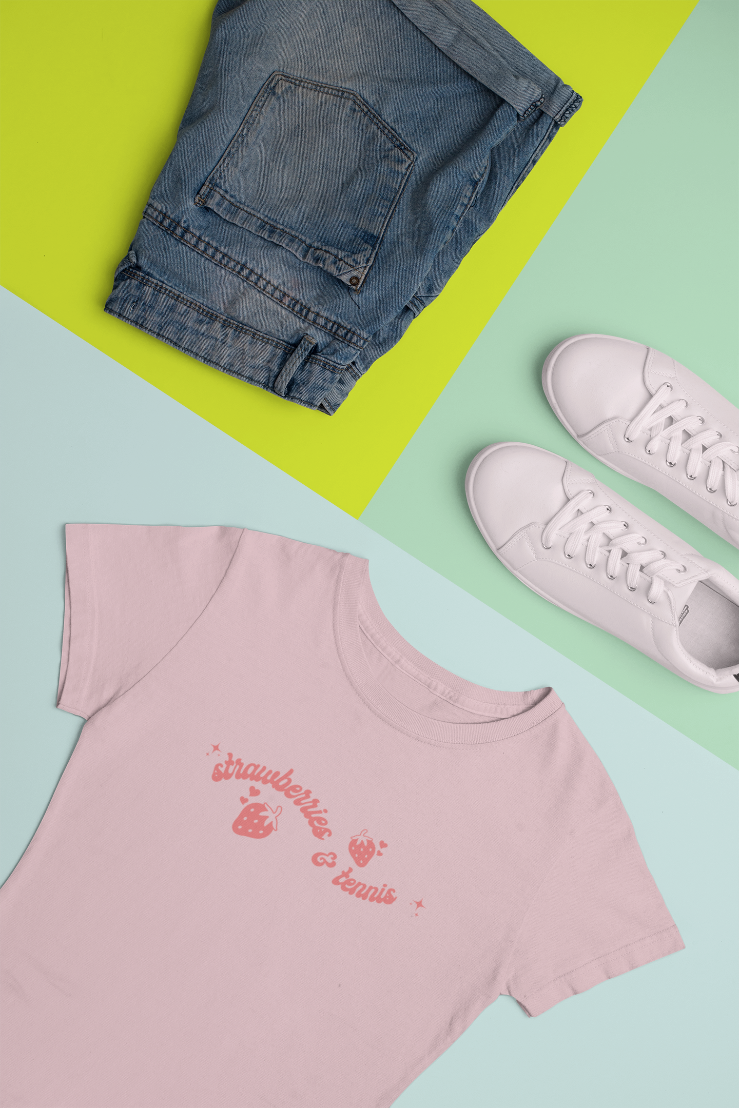 Strawberries And Tennis Women's T-Shirt