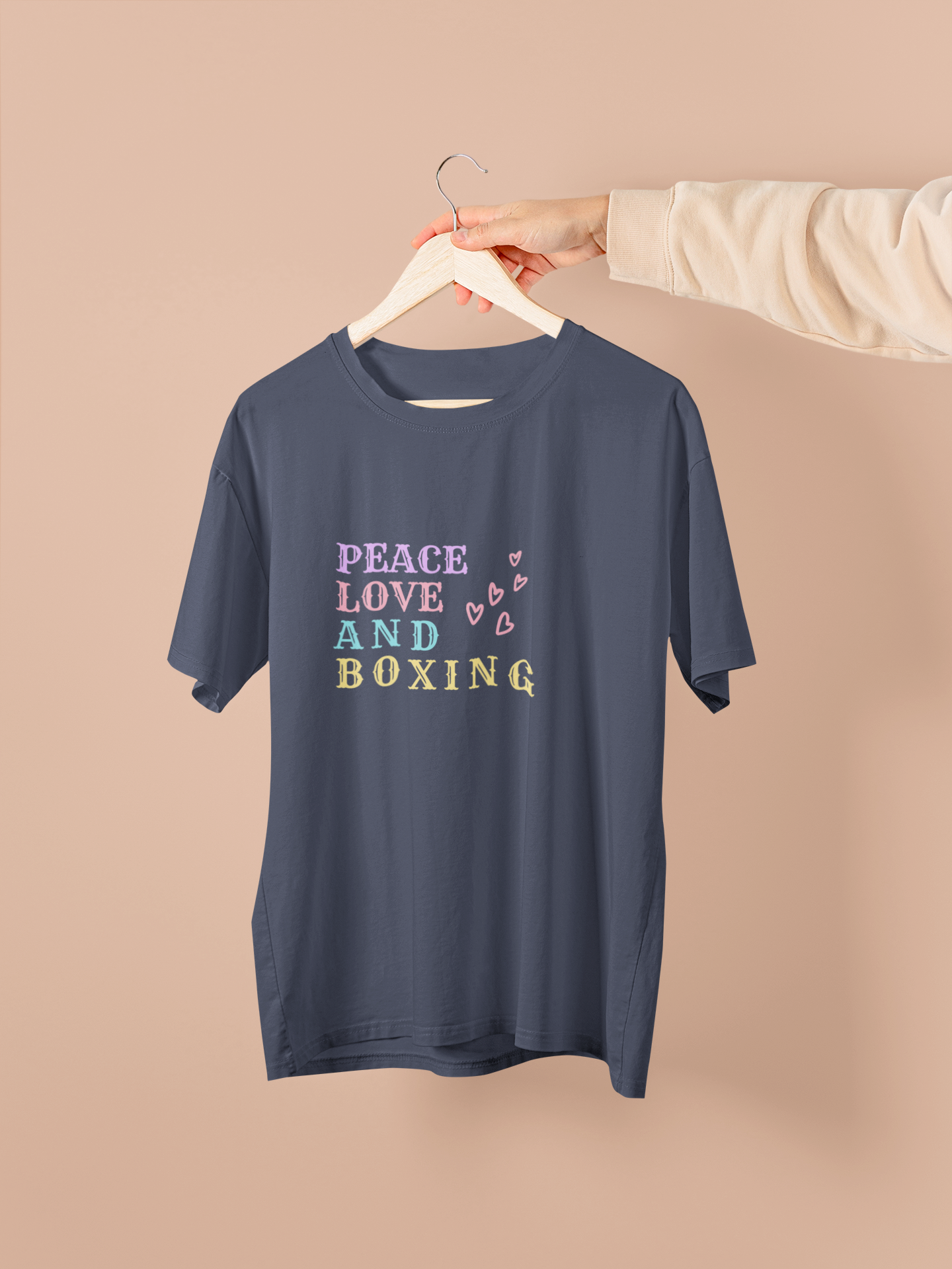 Peace Love And Boxing T-Shirt