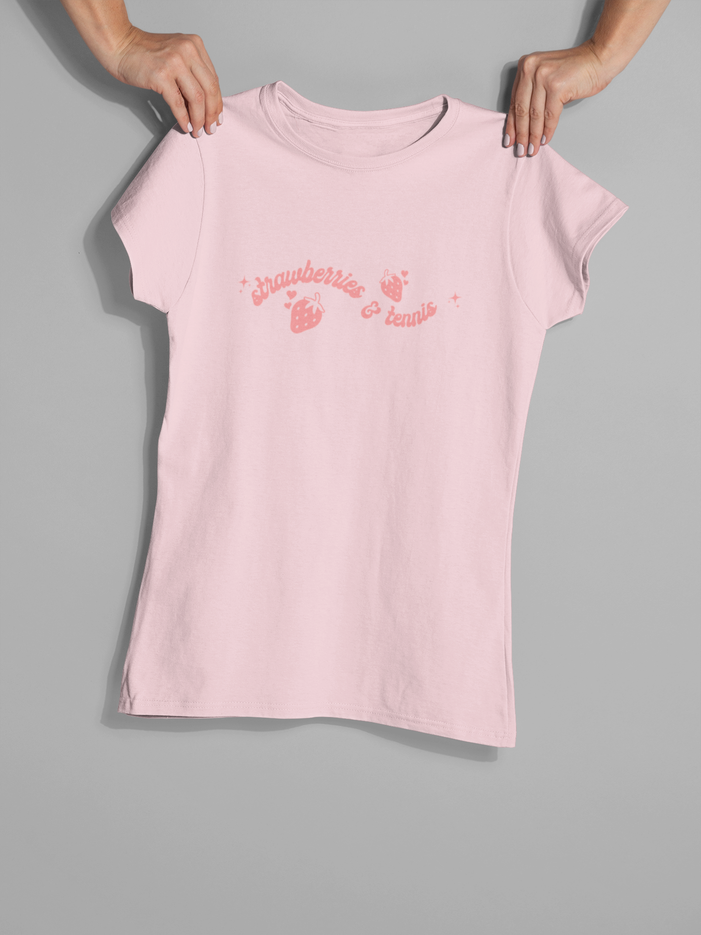 Strawberries And Tennis Women's T-Shirt